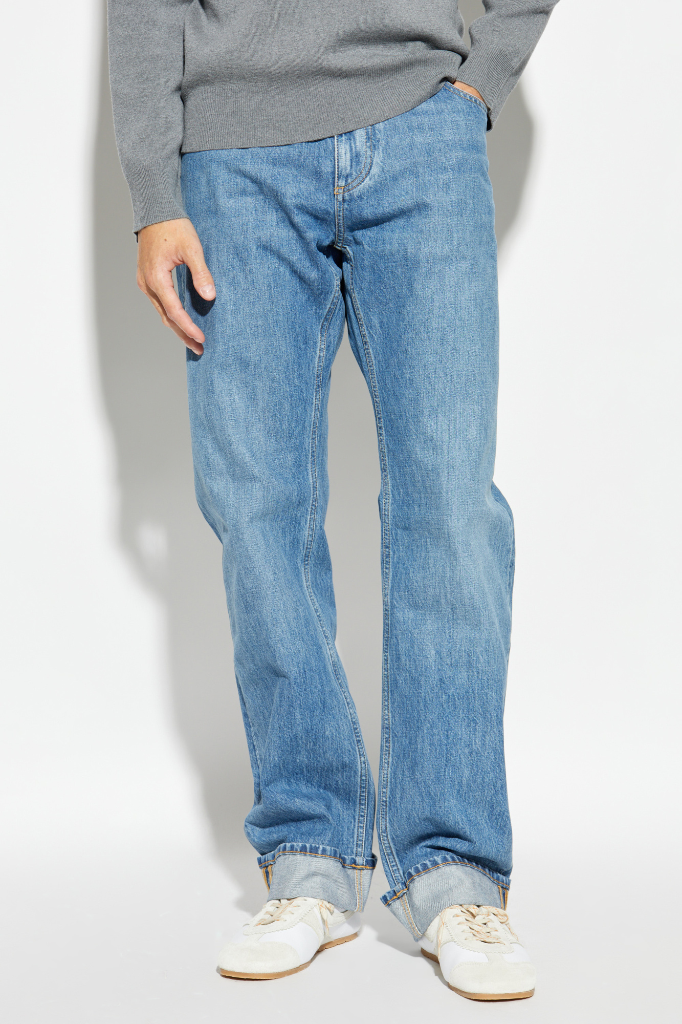 Blue Jeans with rolled-up legs Bottega Veneta - Vitkac AS